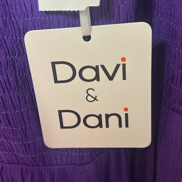 Purple Smocked Gauze Jumper - Davi and Dani - Picture 4 of 4